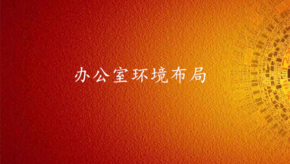 专业办公室环境布局